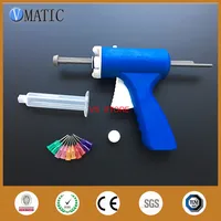 Free Shipping 10ml Manual Syringe Epoxy Caulking Adhesive Glue Dispense Gun With Needles & Barrel 10cc 2