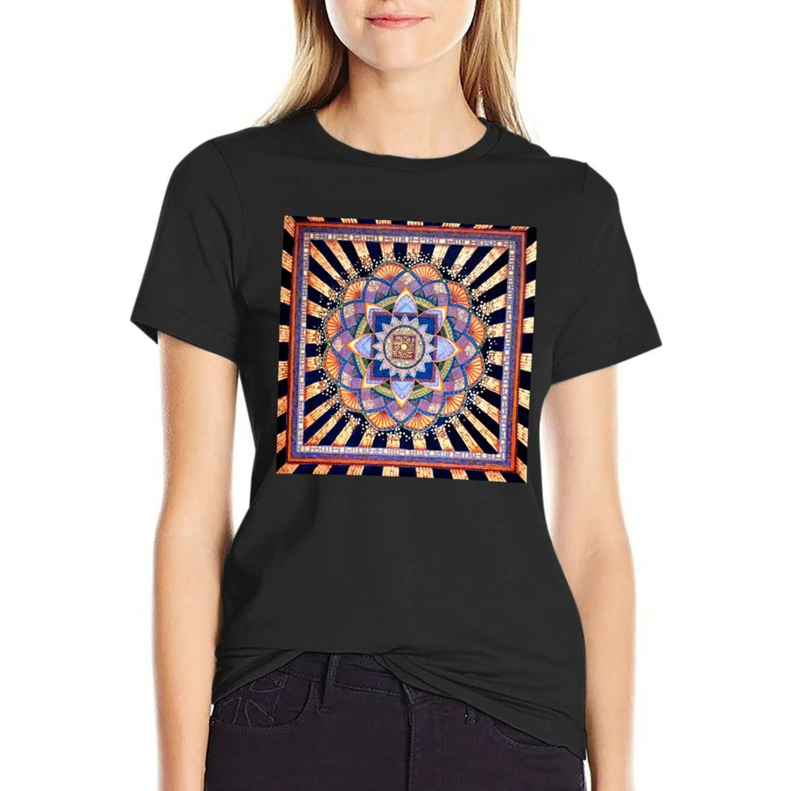 

Radiant Light Beams T-Shirt graphics aesthetic clothes Female clothing funny t shirts for Womens