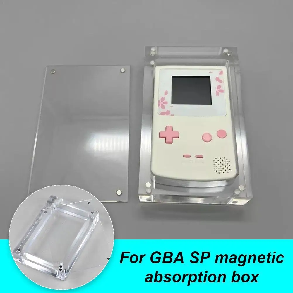 

Магнитный акриловый ящик для хранения для GBP SP, прозрачный защитный слот для карт, аксессуары для подставки