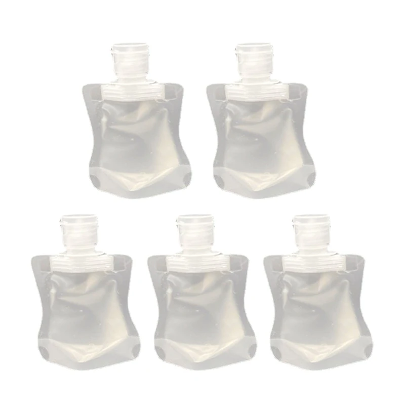 5pcs Travel Bag Containers For Toiletries Shampoo Bags Leak Proof