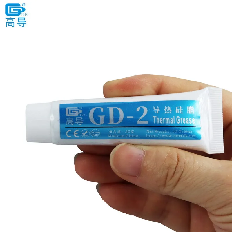Graxa Condutora Térmica para Cpu Gesso Cinza Composto de Dissipador de Calor para Gpu cn st ht Gd2 Peso Líquido 30g 100g 150g M-k 7.5g - Imagem 4