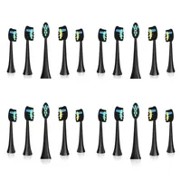 Replacement Electric Toothbrush Heads for YUNCHI Y7 Soft Dupont Brush Bristle for SGAGO S2/SG972 Gum Health Whitening Brush Nozz 1