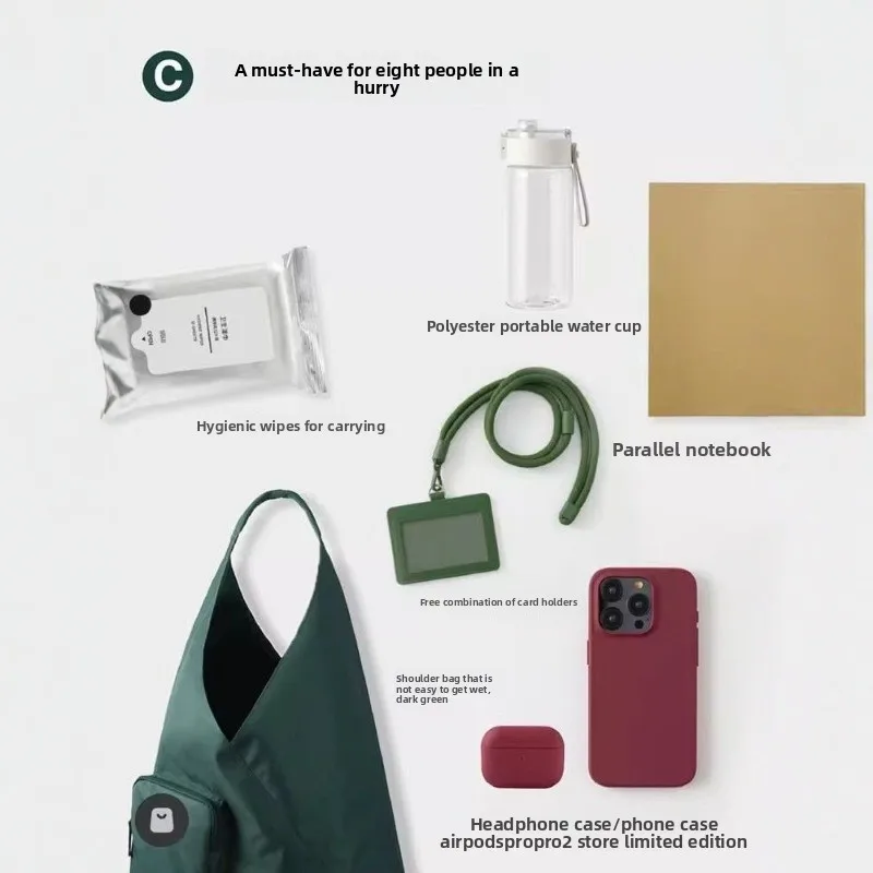 Black Beige Canvas Handbag Fashionable Triangular Tote Bag Large Capacity Women's Bag, Commuting Versatile Single Shoulder Bag.