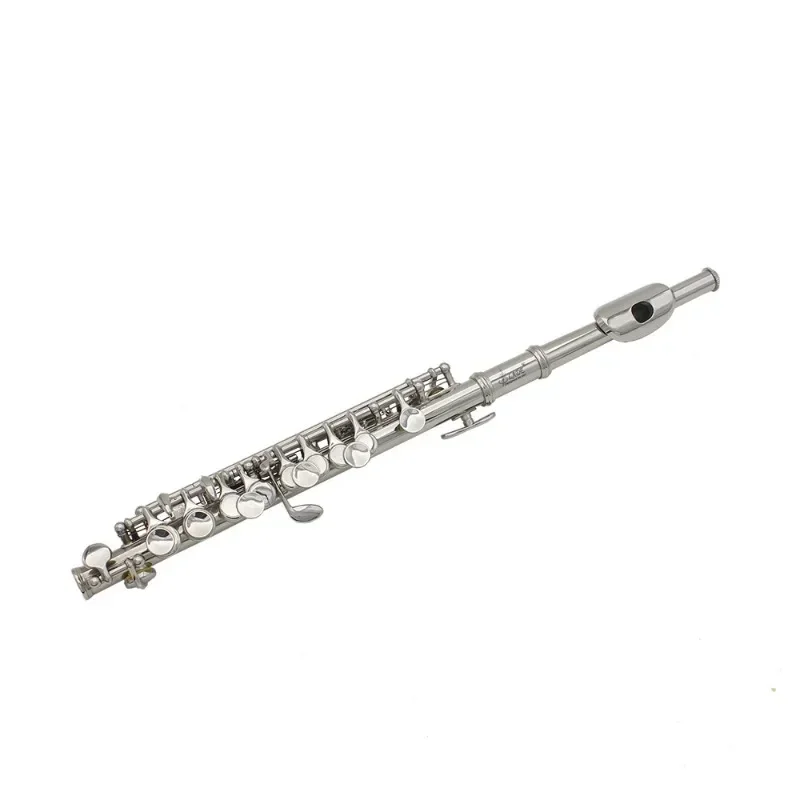 Half-size Flute Piccolo Silver Plated C Key Tone 16 Holes Piccolo W/ Stick Case Screwdriver