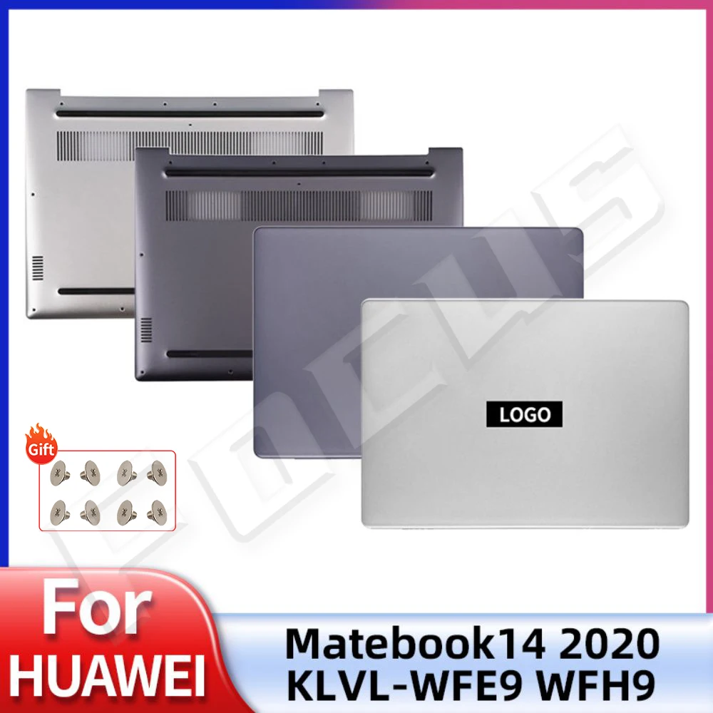 Nuova Custodia Per Huawei Matebook 14 Klvl Series Klvl-Wfe9 Klvl-Wfh9 Lcd Cover Posteriore Inferiore Inferiore