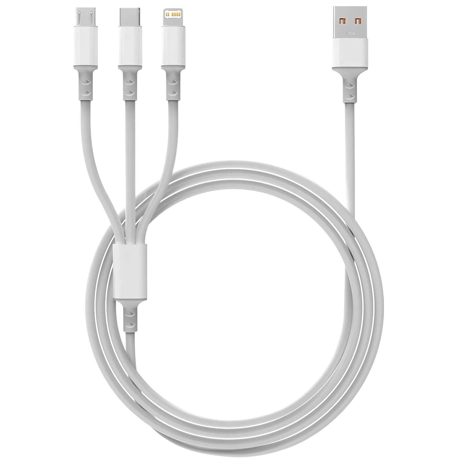 USB C Cable 120W 3 in 1 USB Type C Fast Charging Cable 3A Quick Charge Phone Data Line Cord For Iphone 17 15 14 Xiaomi Huawei USB C PD Cable