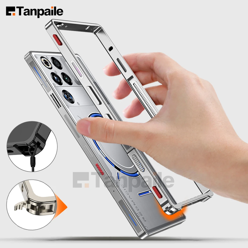 Enhanced Metal Frame Bumper Case with Heat Dissipation