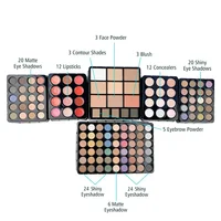 Makeup Set Box Eyeshadow Lip Blush Nail Polish Eyebrow Pencil Multi-functional Palette Christmas Wedding Birthday Gifts Cosmetic 2