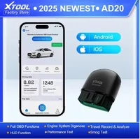 XTOOL AD20 Bluetooth OBD2 Scanner For Engine System Diagnostic Code Reader HUD Display Perfromance Test Lifetime Free Update 1