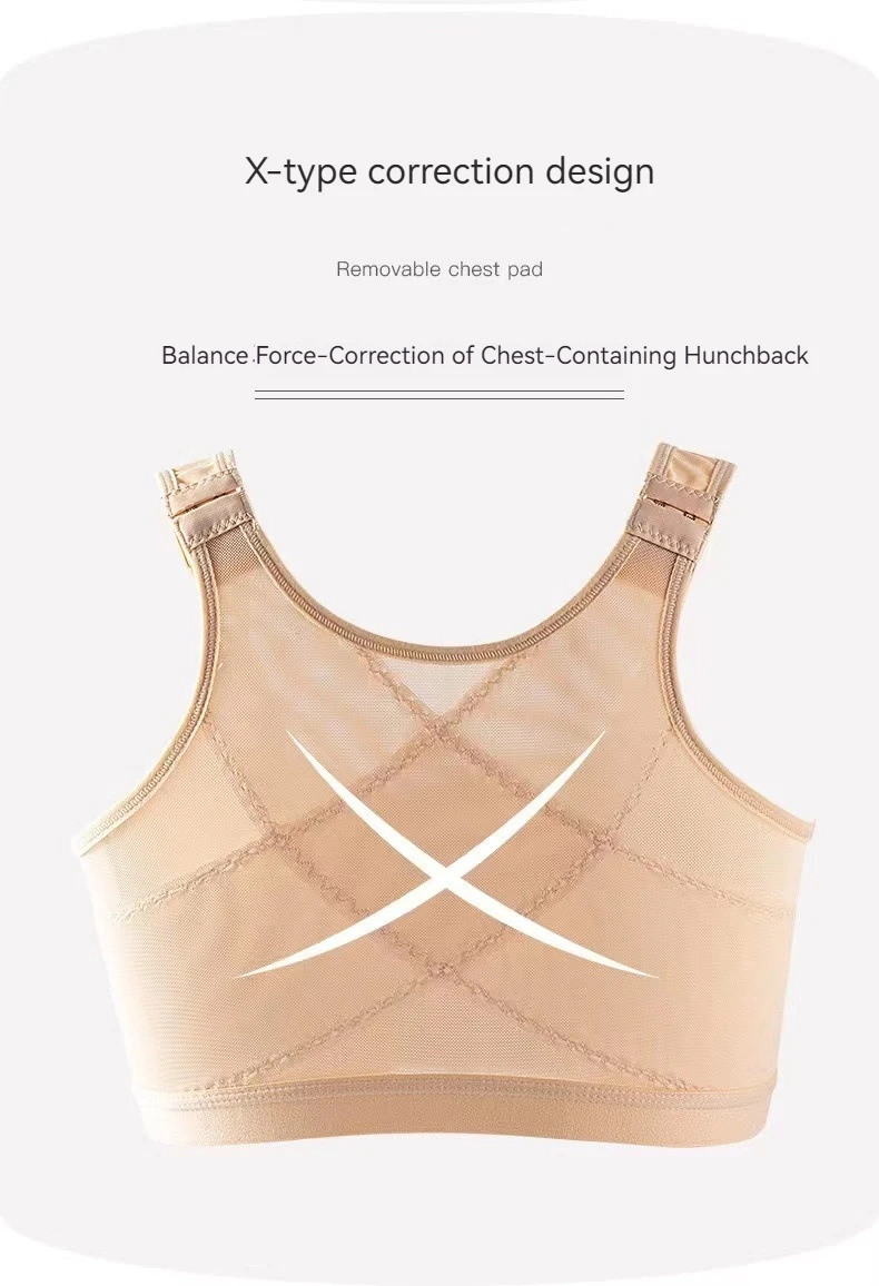 Große, sexy, nahtlose, bequeme, schöne Rückseite, große Büste, dünne Körbchen, stahlringfreie Sport-BHs für Frauen – Detail 6