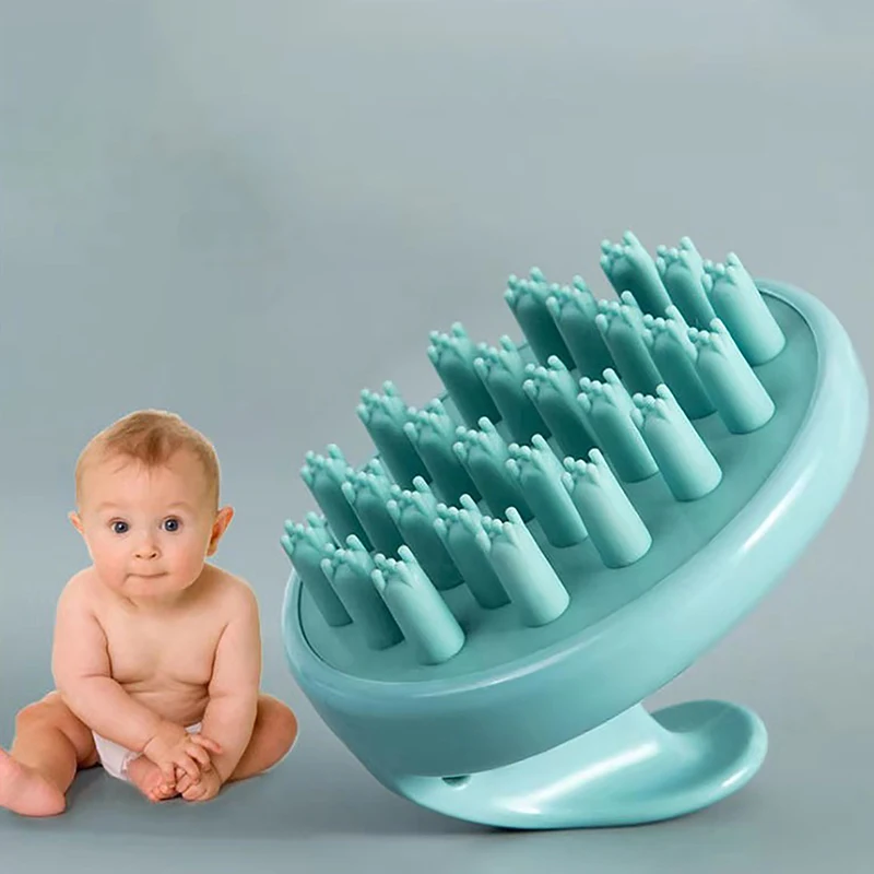 

Hair Scalp Massager Shampoo Brush Soft Silicone Hair Washing Brush Comb Body Massage Shampoo Brush Clean Scalp Spa Massage Comb