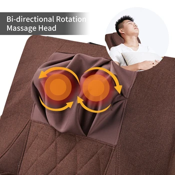 Massage Chair With Comfortable Air Pressure Relaxing Rocking Chair Heating Function Finger Pressure Massage Muscle Relaxation 3