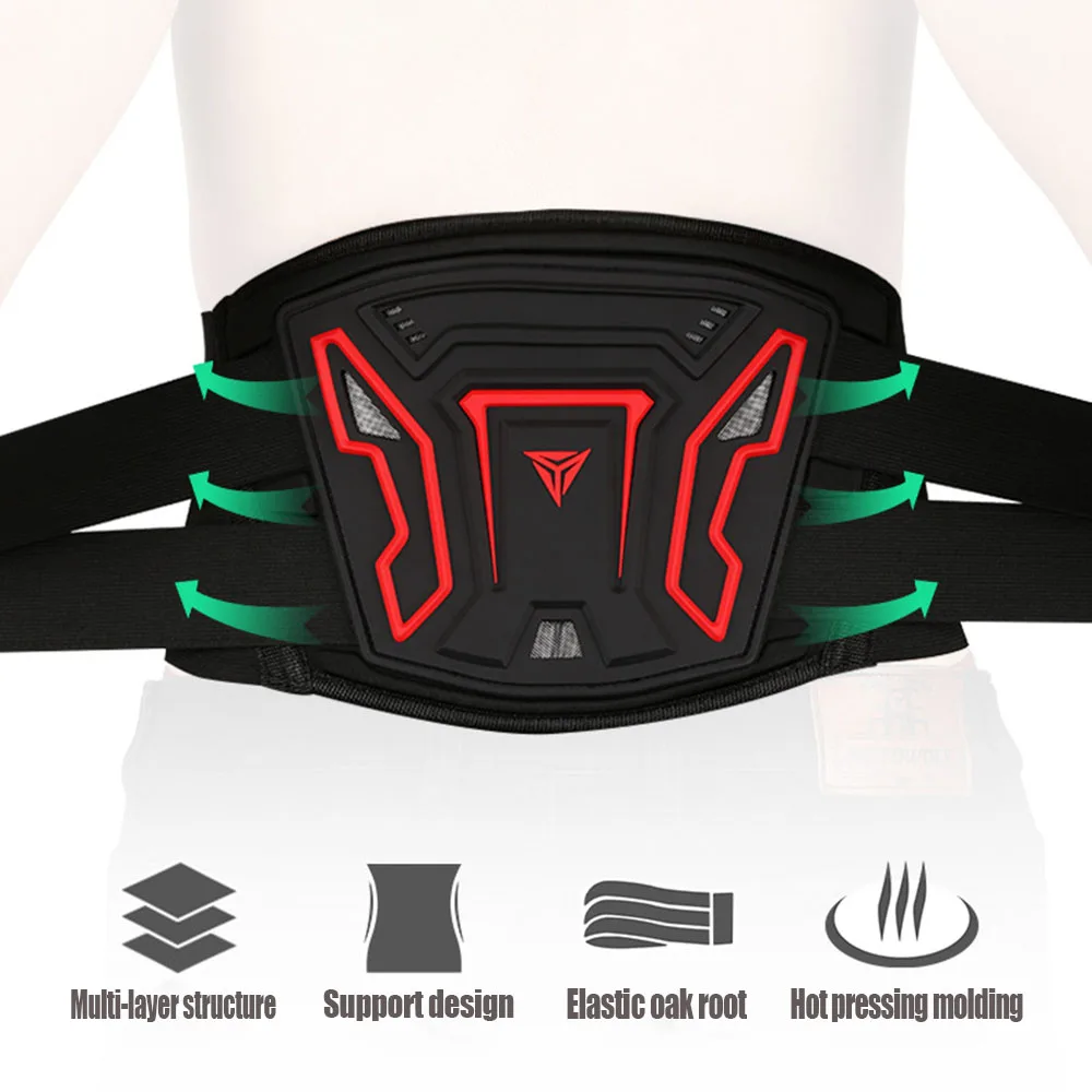 Motorcycle Waist Protector Professional Motocross Waist Guard Cycling Protection Protective Belt