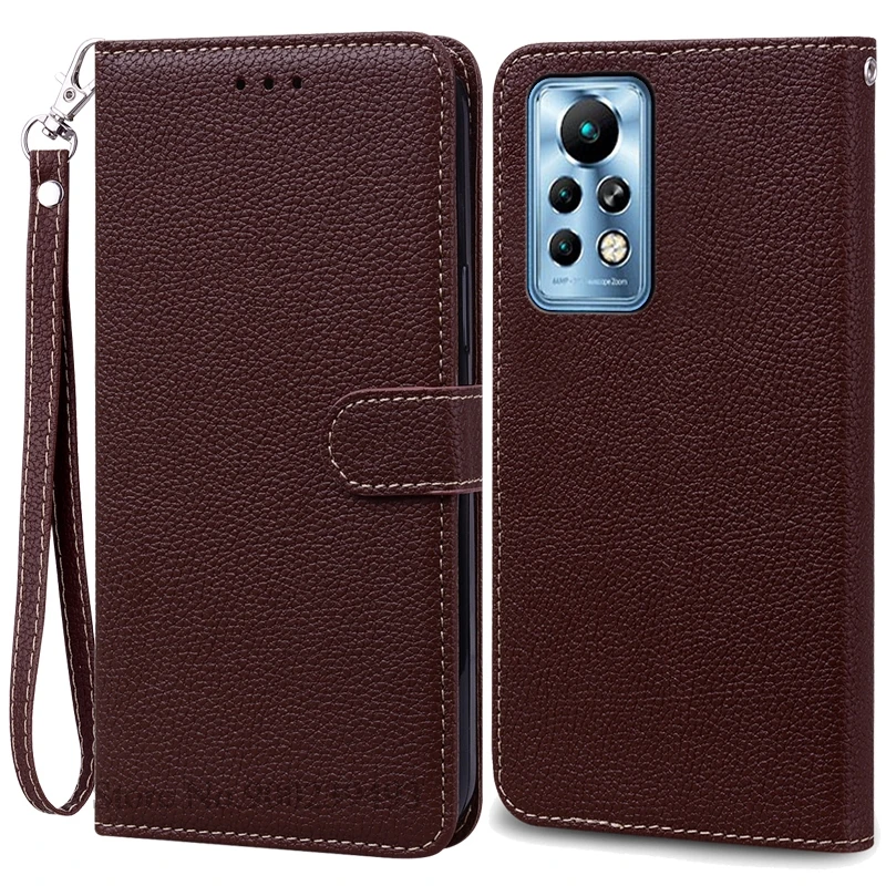 Leather Wallet Flip Case - Elegant Protective Cover