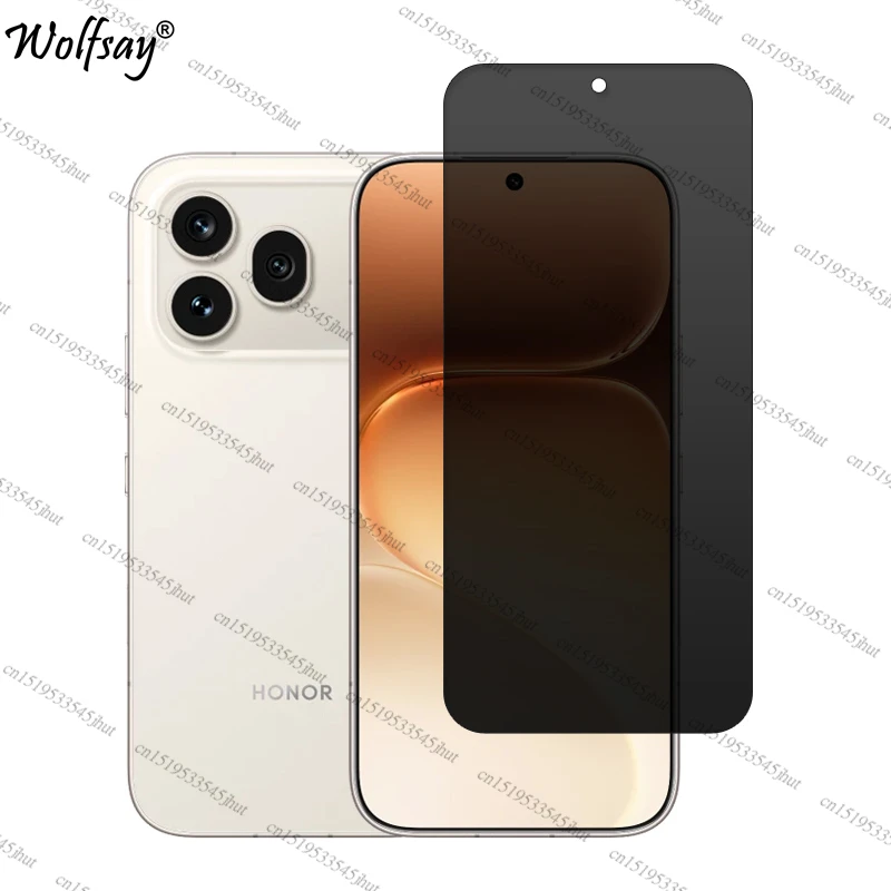 Enhanced Privacy Tempered Glass Screen Protector with Camera Lens Film