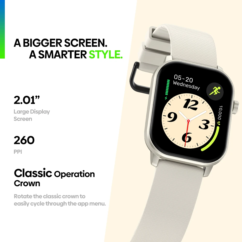 New Zeblaze GTS GPS Men Women Smart Watch 3ATM