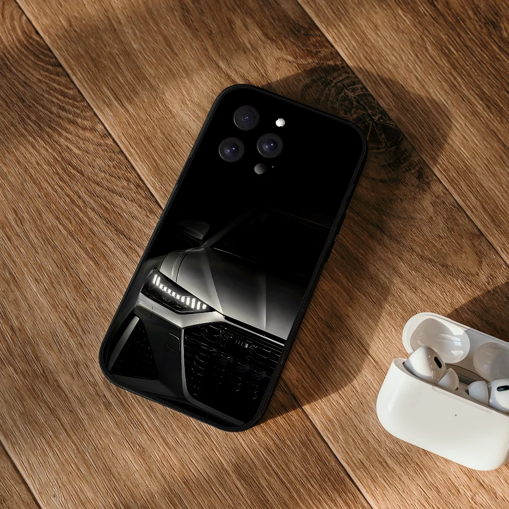 Sleek Audies RS Sports Car Black Phone Case