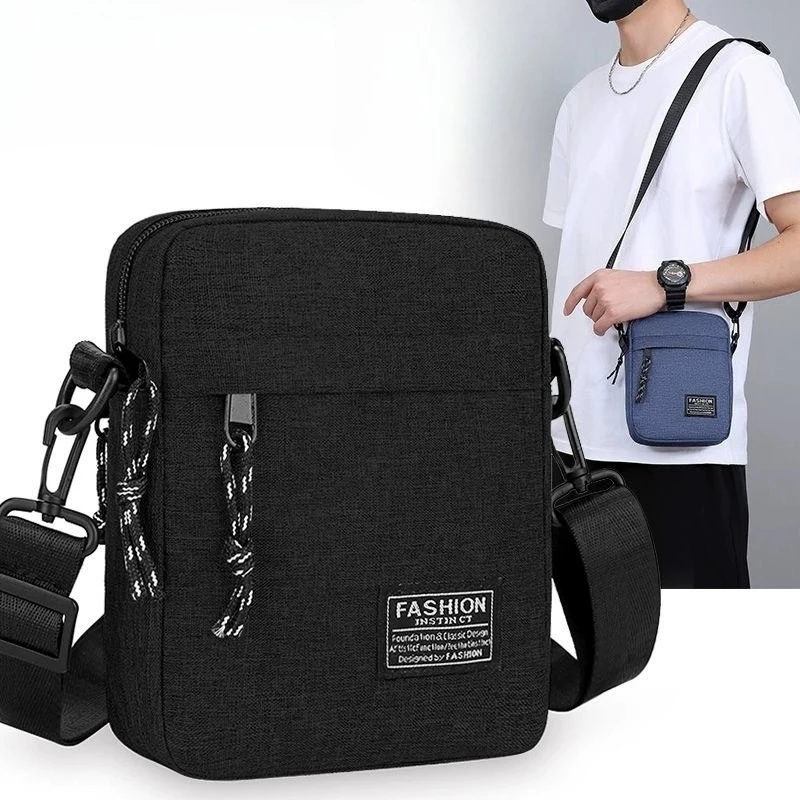 Compact Unisex Crossbody Bag - Lightweight Travel & Everyday Phone Pouch with Adjustable Strap
