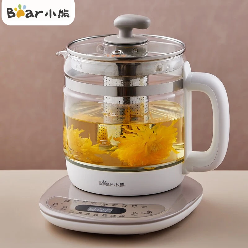 BearElectricKettleYSHB18H8MultifunctionHealthKettlePotWithTea