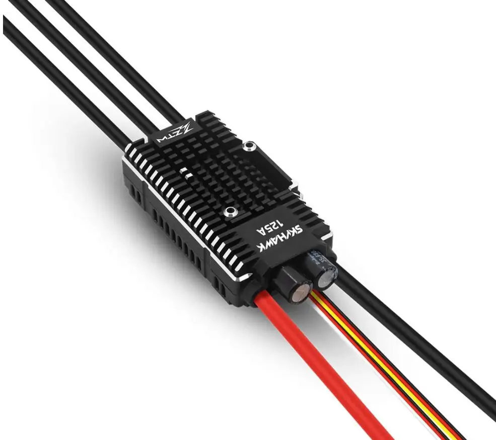 

ZTW Skyhawk G2 125A бесщеточный 32-битный ESC премиум-контроллер скорости 3-6s 80A SBEC 6,0 В/7,4 В/8,4 в @ 10A 171G для RC heli