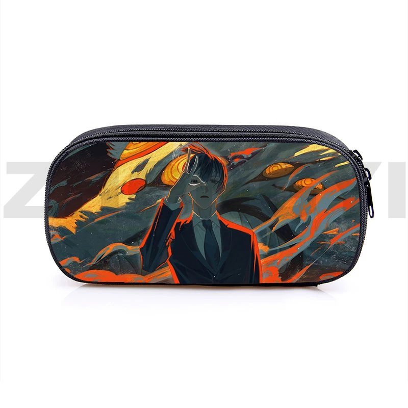 

Cool Girls Chainsaw Man デンジ Pencil Case Fashion Casual Makeup Bags Cosmetic Box Students Canvas Pen Storage Bag School Supplies