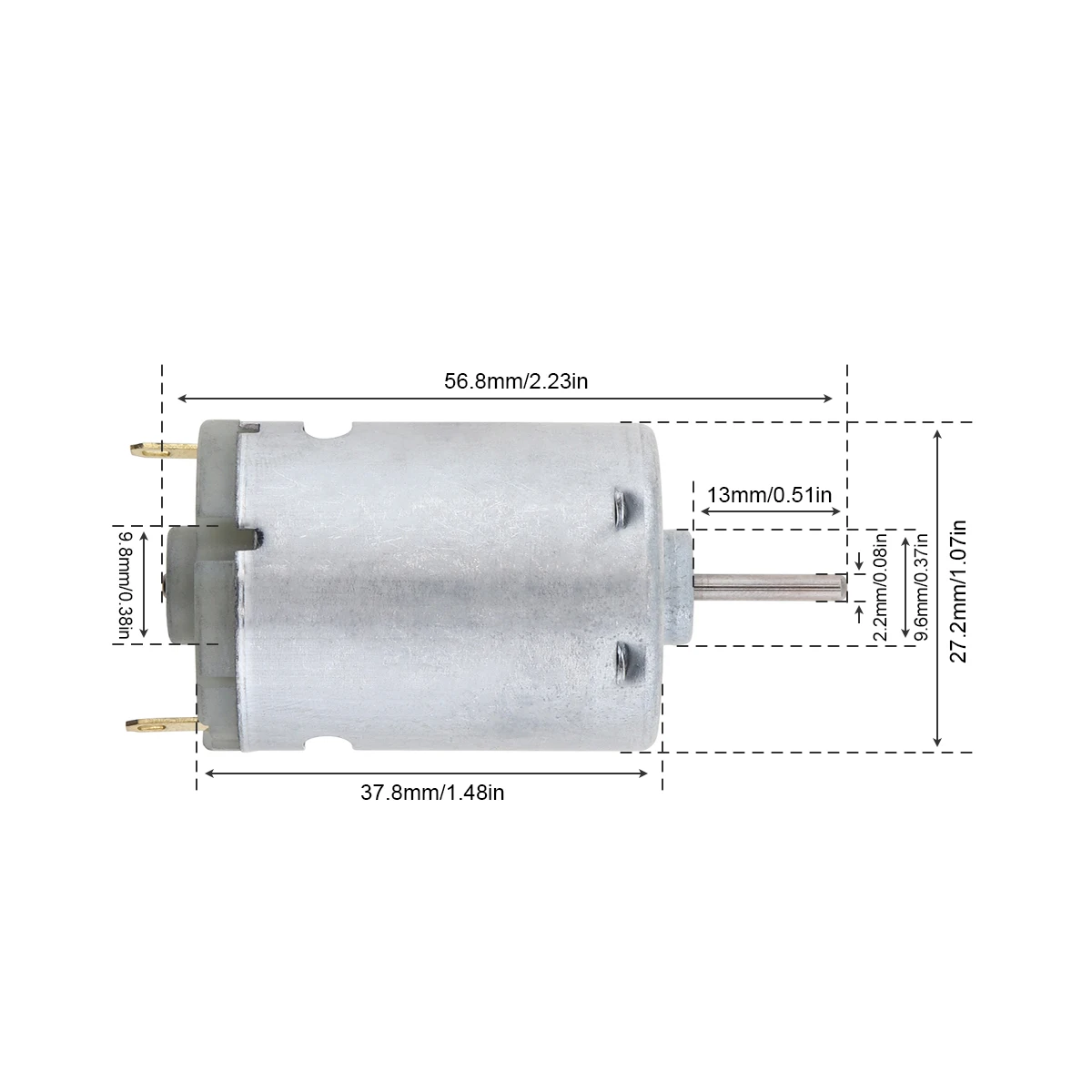De Carbono, RS385 Motor DC para Modelo