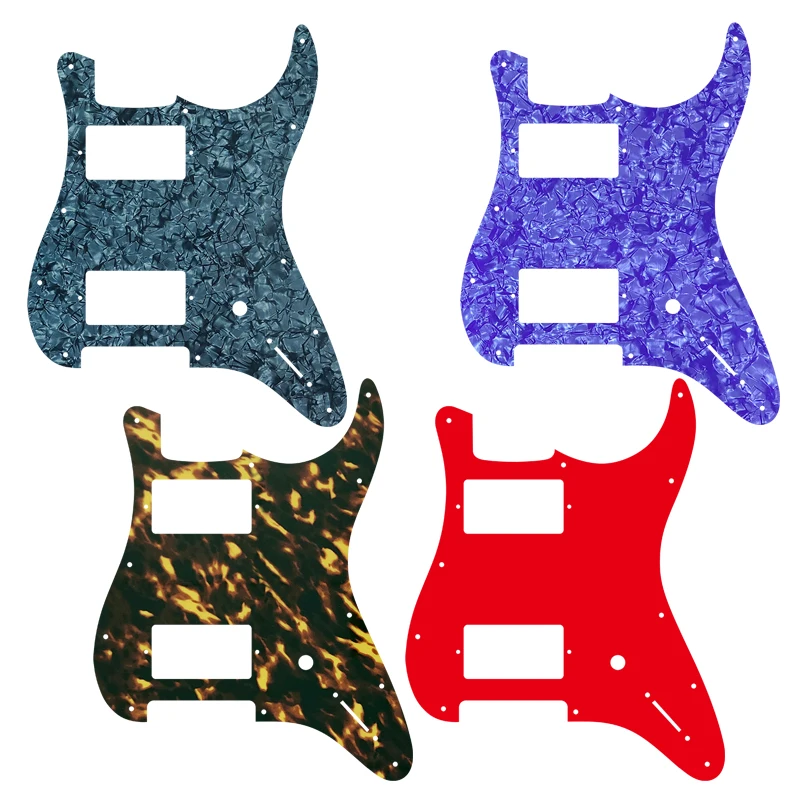 

Feiman Custom Guitar Parts For US Fender Jim Root Strat HH Guitar Pickguard，Cratch Plate，Multicolor Choice