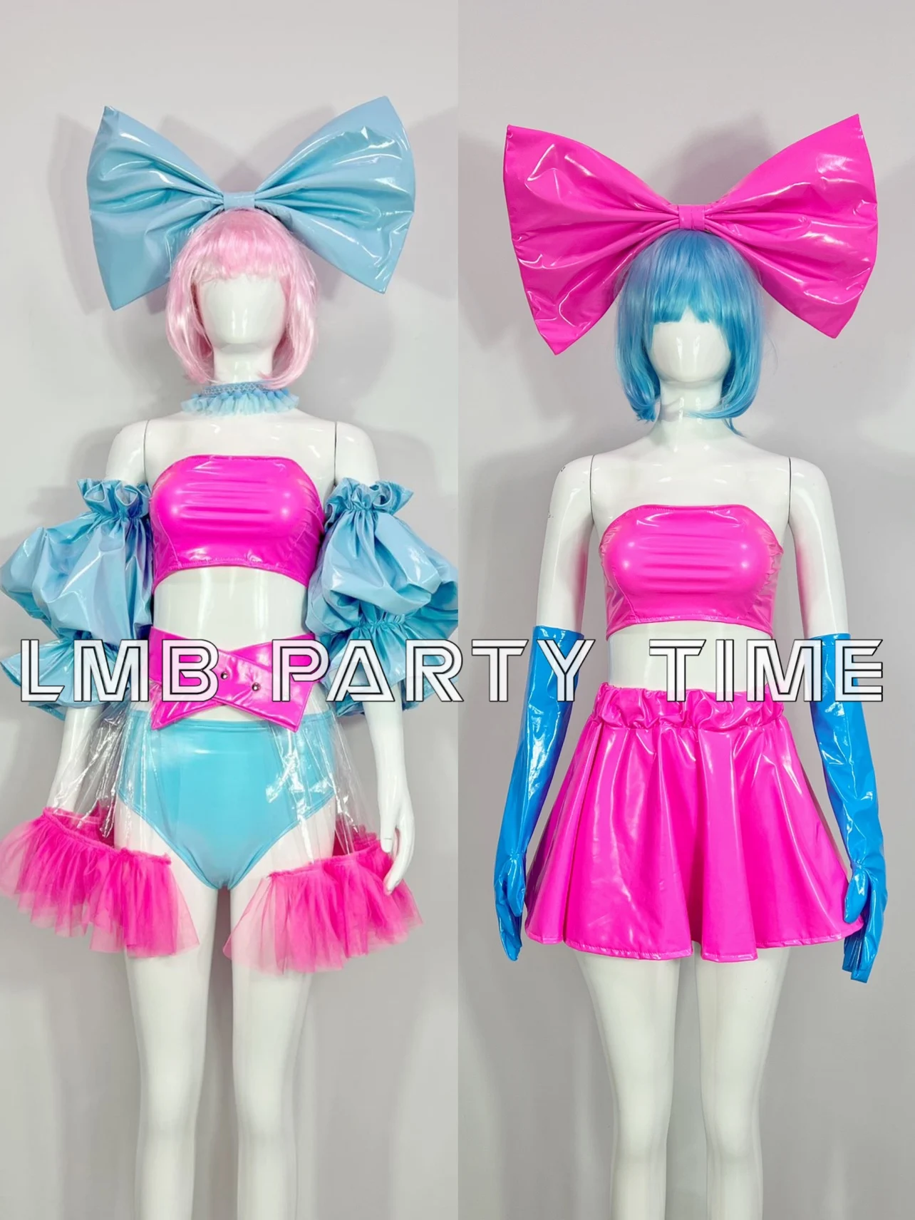 

Индивидуальный ночной клуб gogo Рождество Блестящий кожаный бант на День святого Валентина Короткая юбка для девушек для выступлений платье для бара свинцовый танцевальный ds