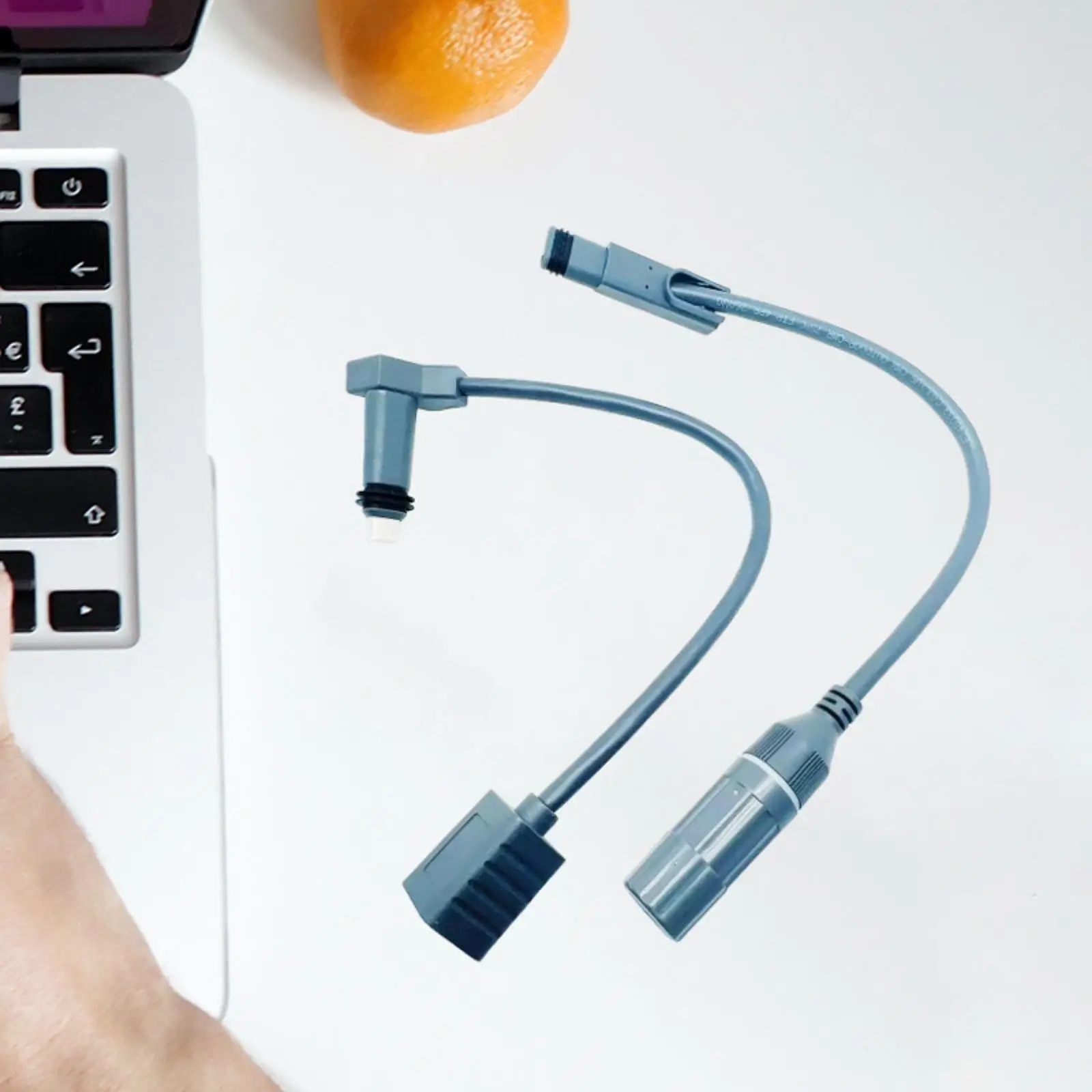 2x Starlink Cable Connecter Sturdy 34.7cm for Gen 2 Dishy Router Spx to RJ45