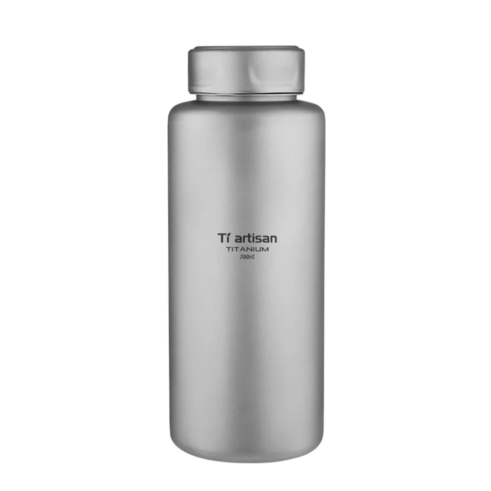 700ml 1L Titanium Water Bottle Outdoor Camping Large Capacity Resistant sports water bottle portable water bottle