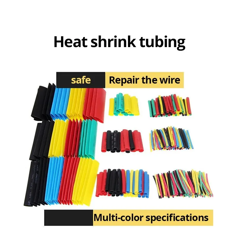 Heat Shrink Tube Soft Colorful Boxed Insulation Waterproof Flame Retardant Sleeve