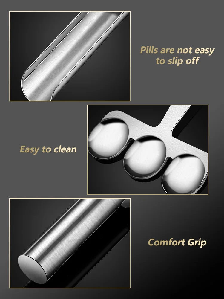Meat Ball Scoop with Cutting Spade Ball Maker, None-Stick Meatball Maker Creative Kitchen Triple Meatball Maker