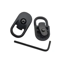 Tactical Swivel Mount Adapter Strap Loop MOE Sling Attachment Adapter Point Rope Tactical Strap MS2 MS3 Sling Swivel CNC Mount 2