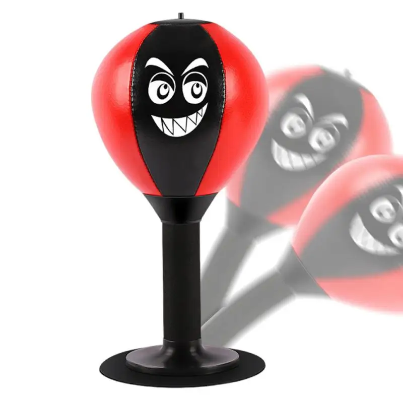 Desktop Punching Bag Stress Relief Punching Bag Table Boxing with Suction Cup Desk Boxing Punch Ball for Kids Adults