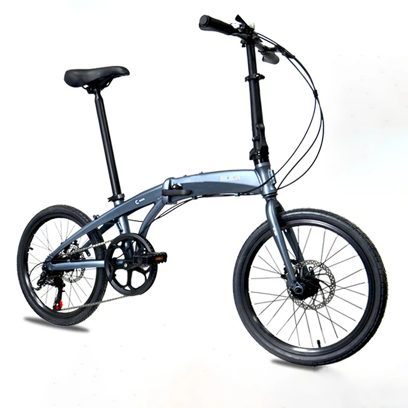 20 Inch Foldable Bike Folding Bicycle Aluminum Alloy Frame With Disc Brake 7 Speeds