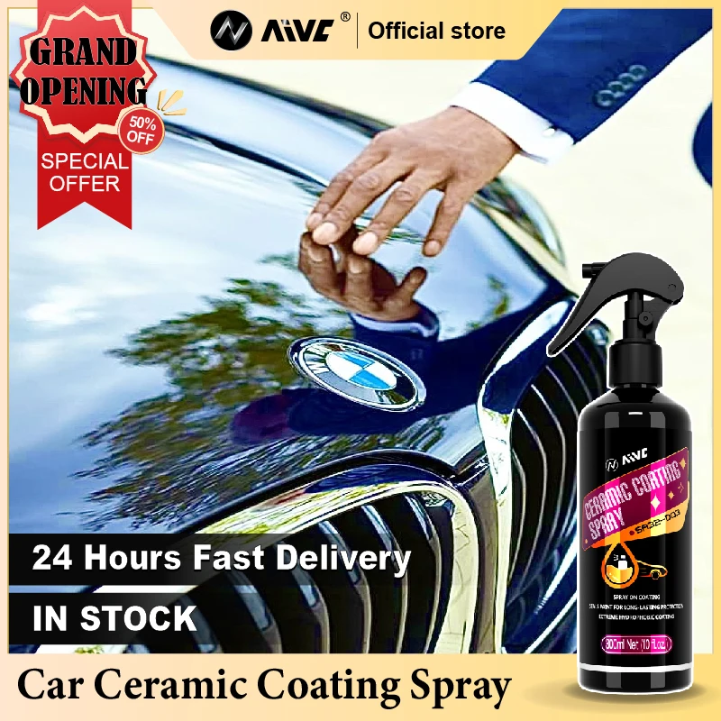 Car Nano Ceramic Coating Protection Liquid AIVC-D Super Hydrophobic Liquid Coat Paint Care Durability shiny car stuff Coatin Set