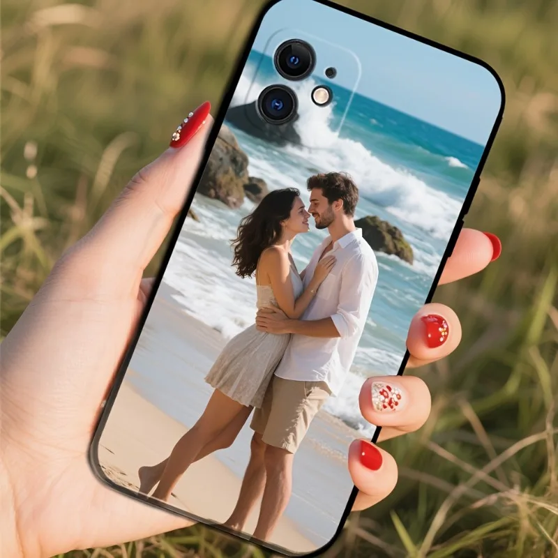 Personalized Shockproof Photo Phone Case - Customizable Soft Cover