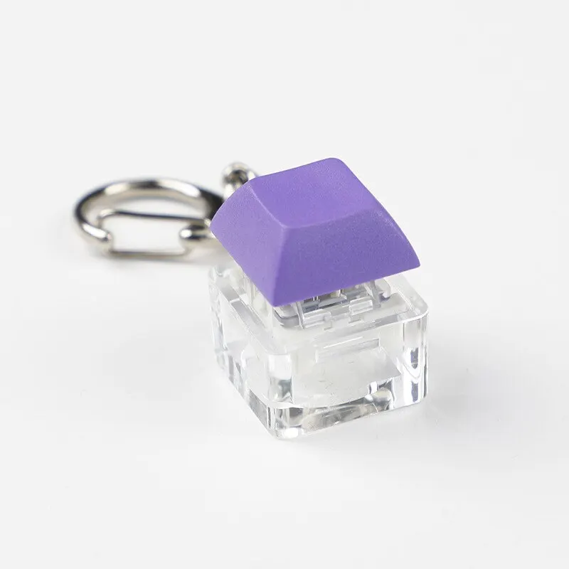 Fidget Toy Keyboard Key Party Stress Relief DIY Fidget Keycap Keychain