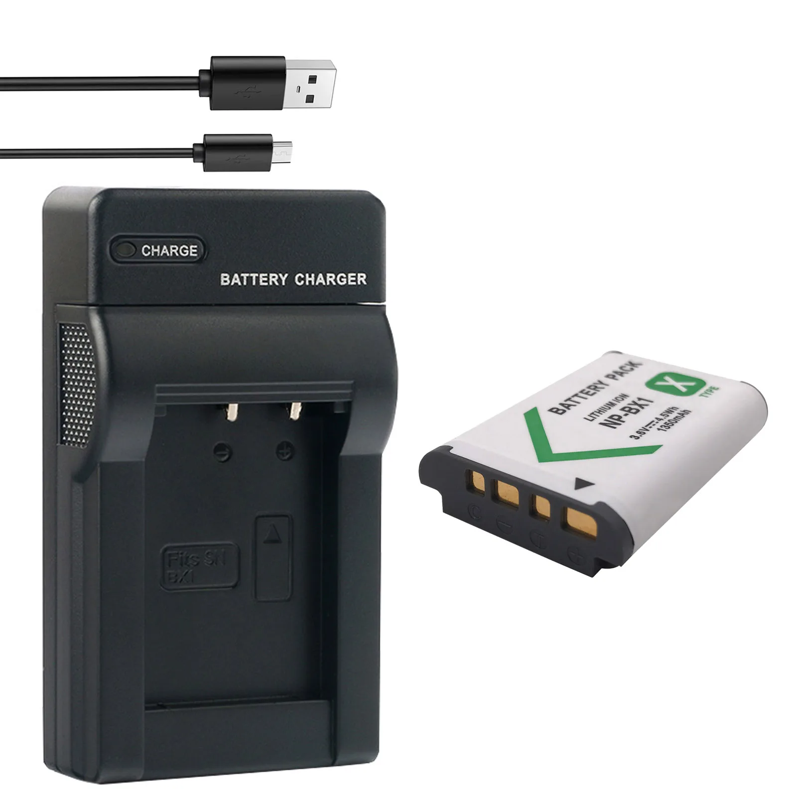 1350Mah Np Bx1 Np-Bx1 Batteria Per Sony Zv-1F Zv1 Zv-1 Fdr-X3000R X3000 Rx100 Rx100 As300 Hx400 Hx60 Wx350 As300V