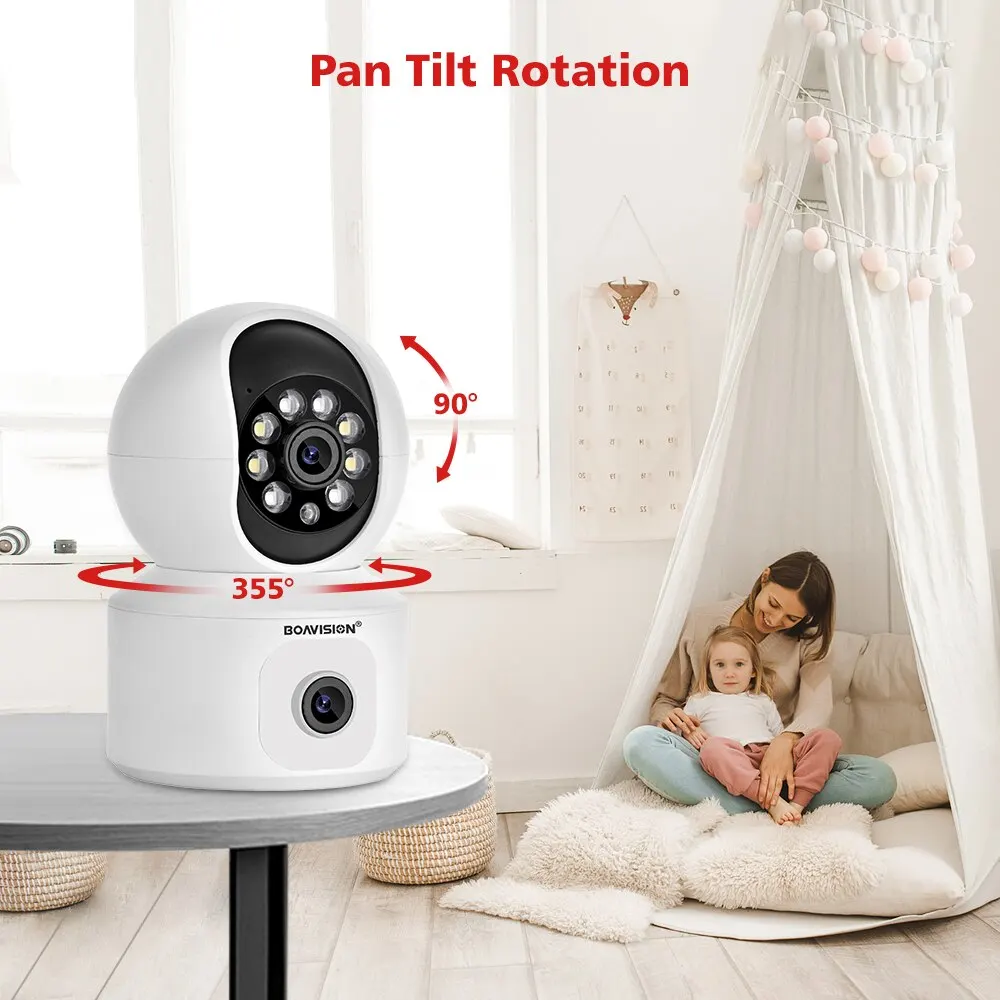    ũ ̺  ī޶, HD 4MP WiFi ī޶, PTZ, ڵ  ޸ӳ̵  , Onvif  ī޶