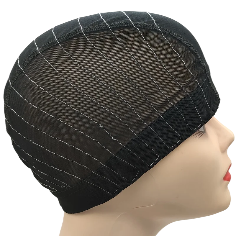 Wig Caps Mesh For Sewing Machine Training 4x4 Lace Closure Spandex Dome Guideline For Making Wigs