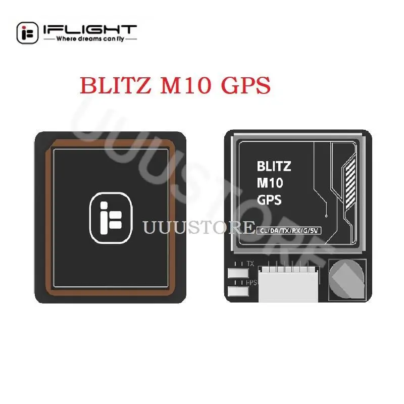 

iFlight BLITZ M10 GPS Module Built-in QMC5883L Compass For RC DIY FPV Racing Drone