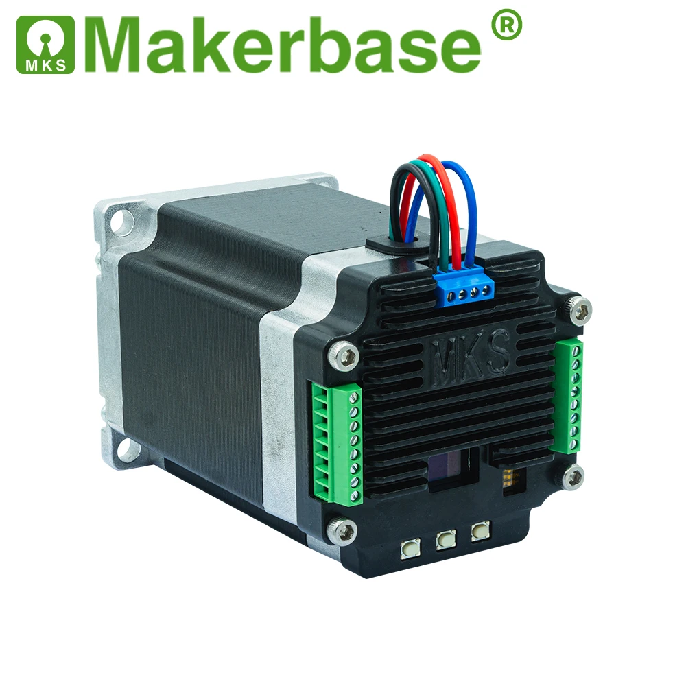 Impressora 3d do Cnc do Motorista do Motor Deslizante do Laço Fechado de Servo57d Nema23 de Makerbase Mks para Gen_l Foc Silencioso e Eficiente - Imagem 5