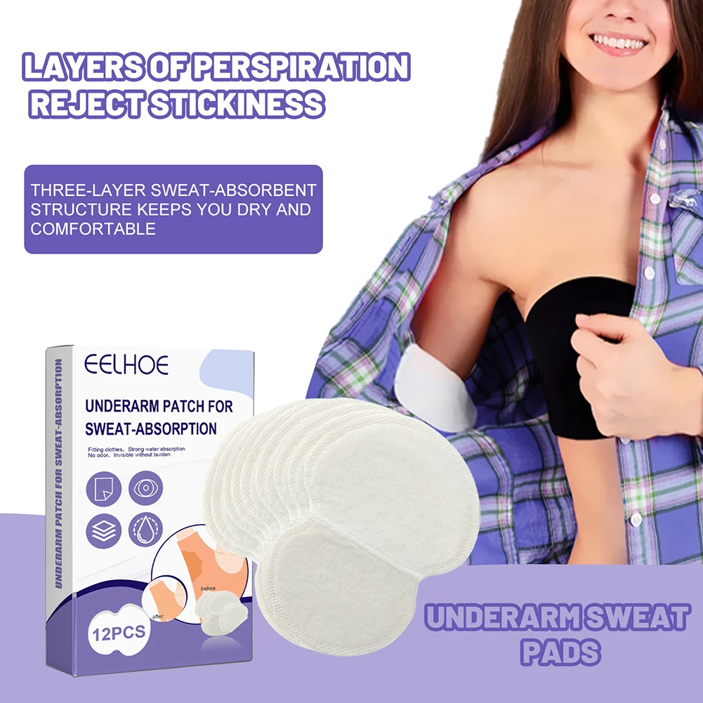 Antiperspirant Underarm Dress Sticker Pads Armpits Sweat Pads Summer