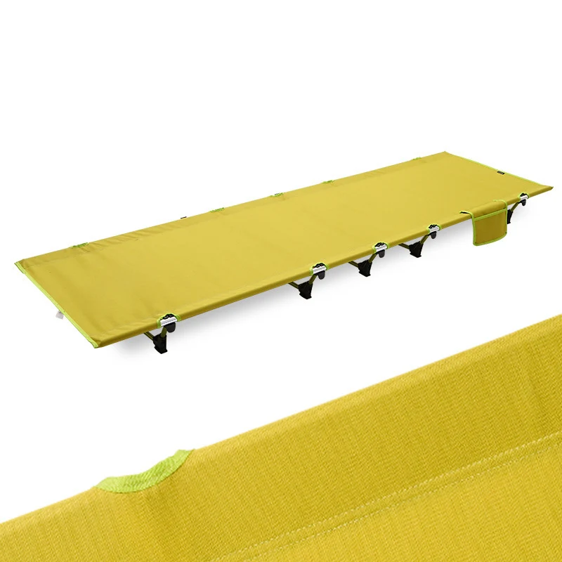 thumbnail image 1 of Cama plegable ligera para exteriores, cuna portátil de aleación de aluminio Simple, cama de ocio para campamento, 1 of 4