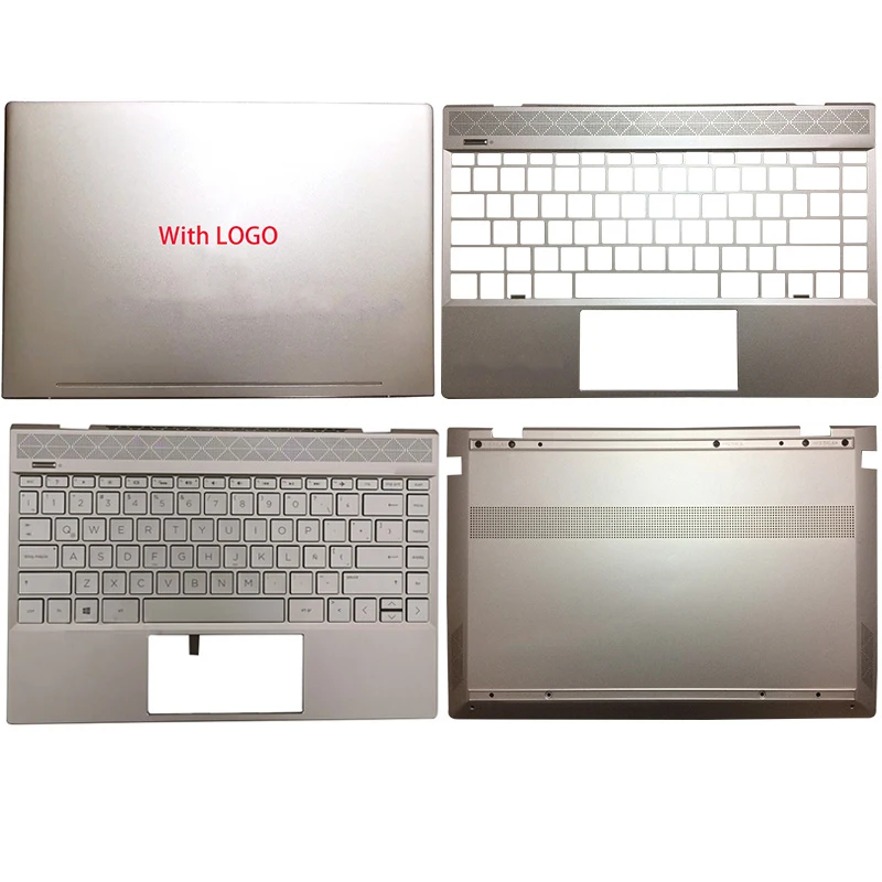 

For HP ENVY 13-AH 13-AH0006TU AH0008TU AH0013TX Laptop LCD Back Cover/Palmrest/Bottom Case L24167-001 L24142-001 L19522-001 Gold