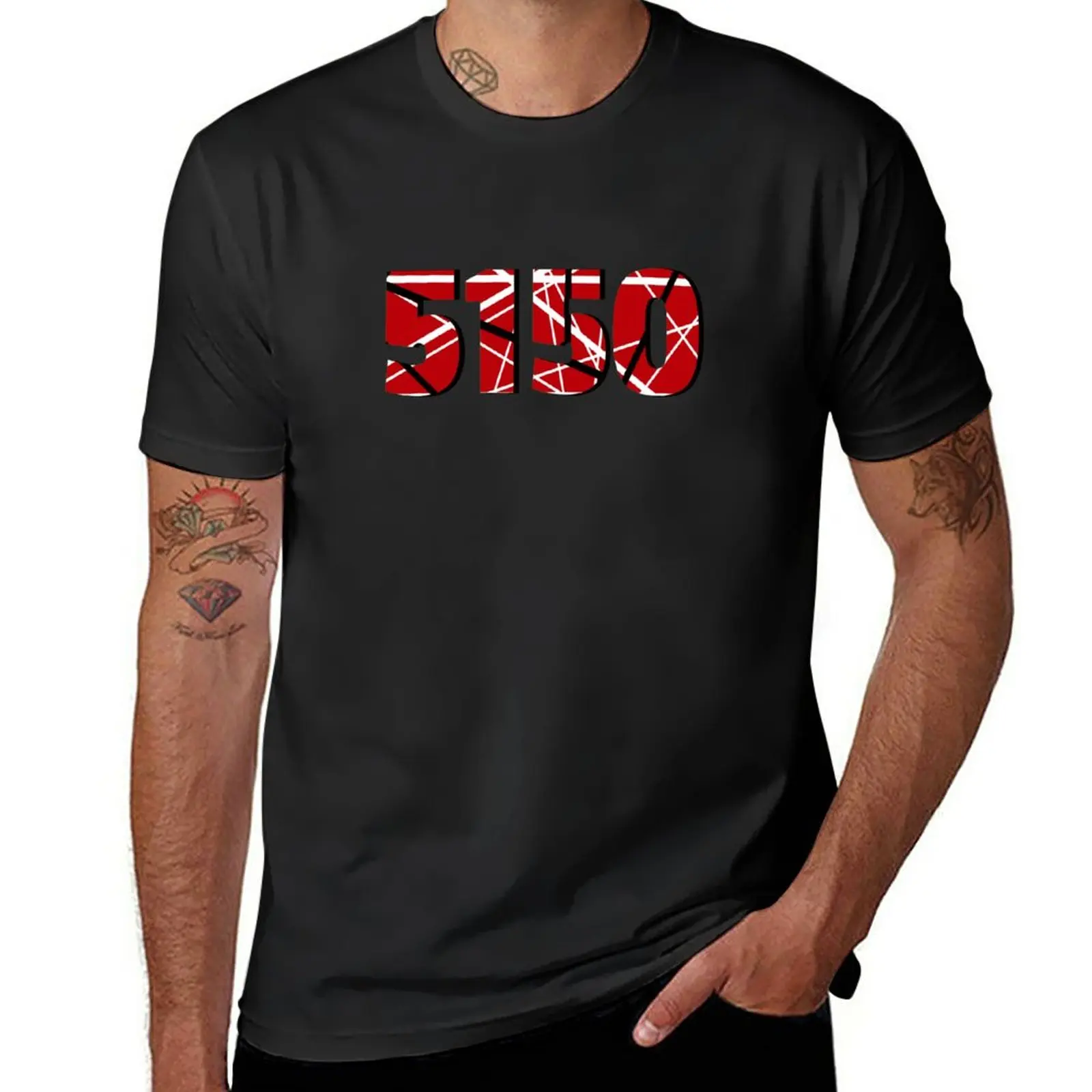 

New 5150 pattern T-Shirt quick drying t-shirt Aesthetic clothing mens t shirts