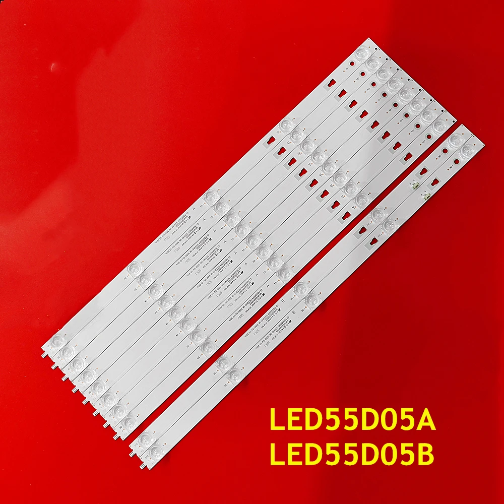 

LED Strip for 55E5 KX55 55KX1 S55U U55W 55K72 LE55K 55Q 55M31 U55H3 LE55K6500U L55M5-AZ L55M5-A8 LED55D05B LED55D05A-ZC23AG-06