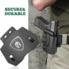 1.75'' Paddle for Holster OWB Holster Paddle Kit Outside Waistband Paddle for Holsters Paddle Kit with Metal Washers 3