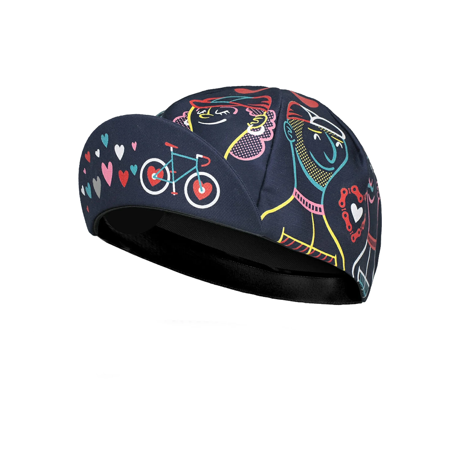 Retro stil mønster på cykelkasket